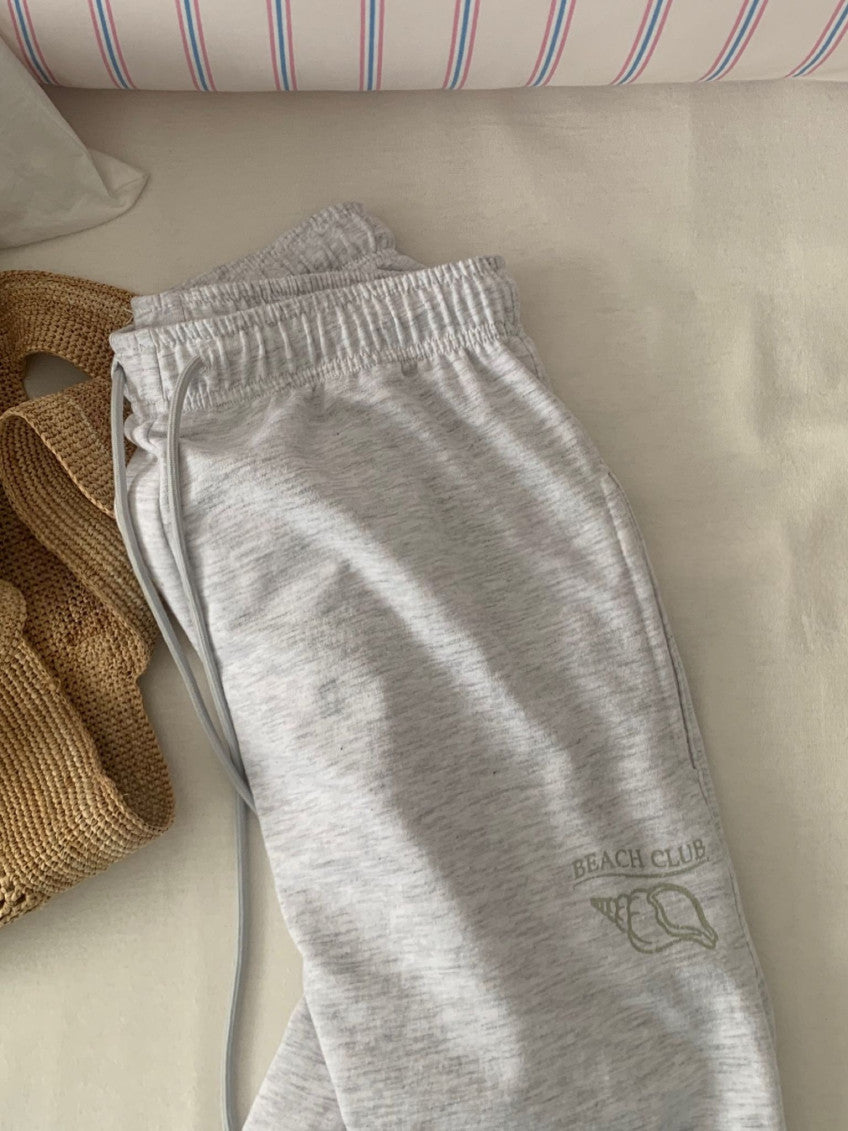 Beach printing pants-3col