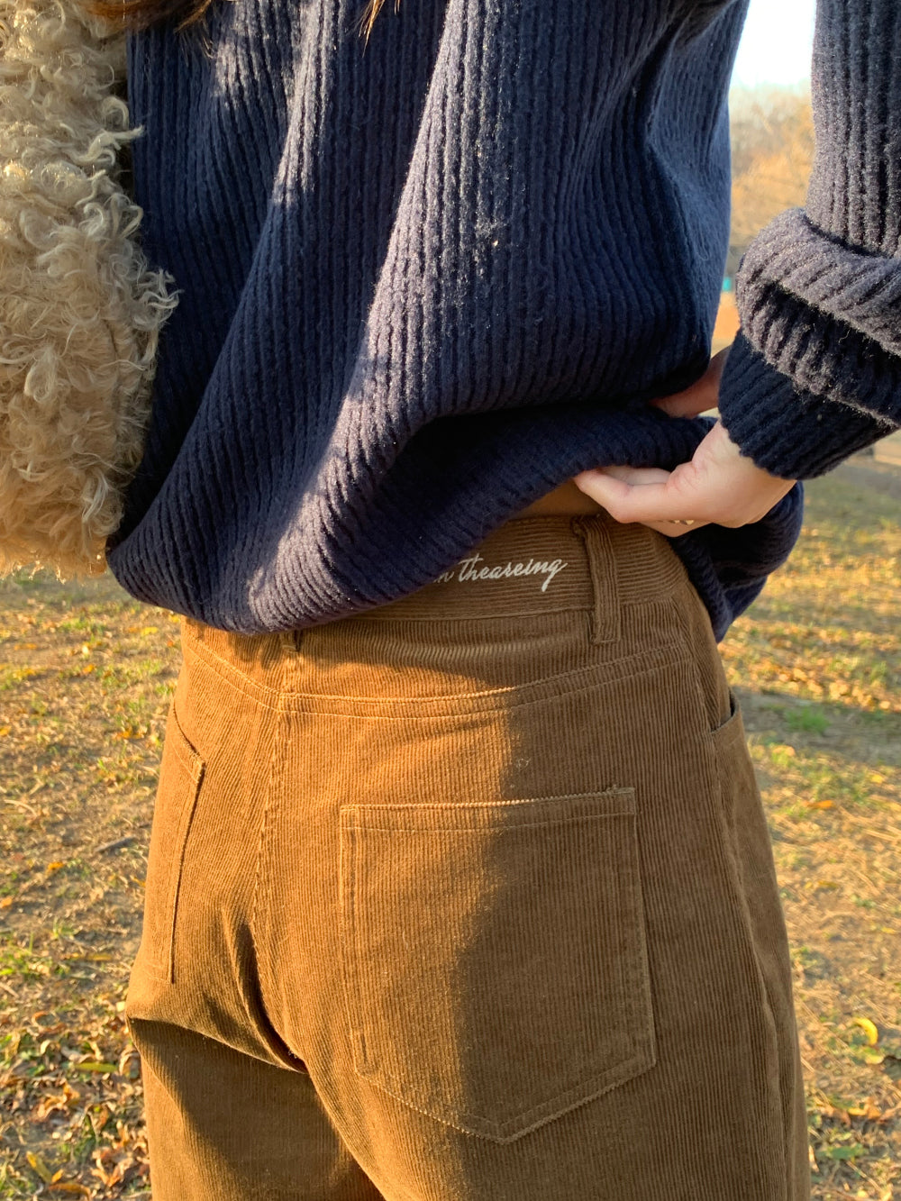 bit corduroy pants-3col