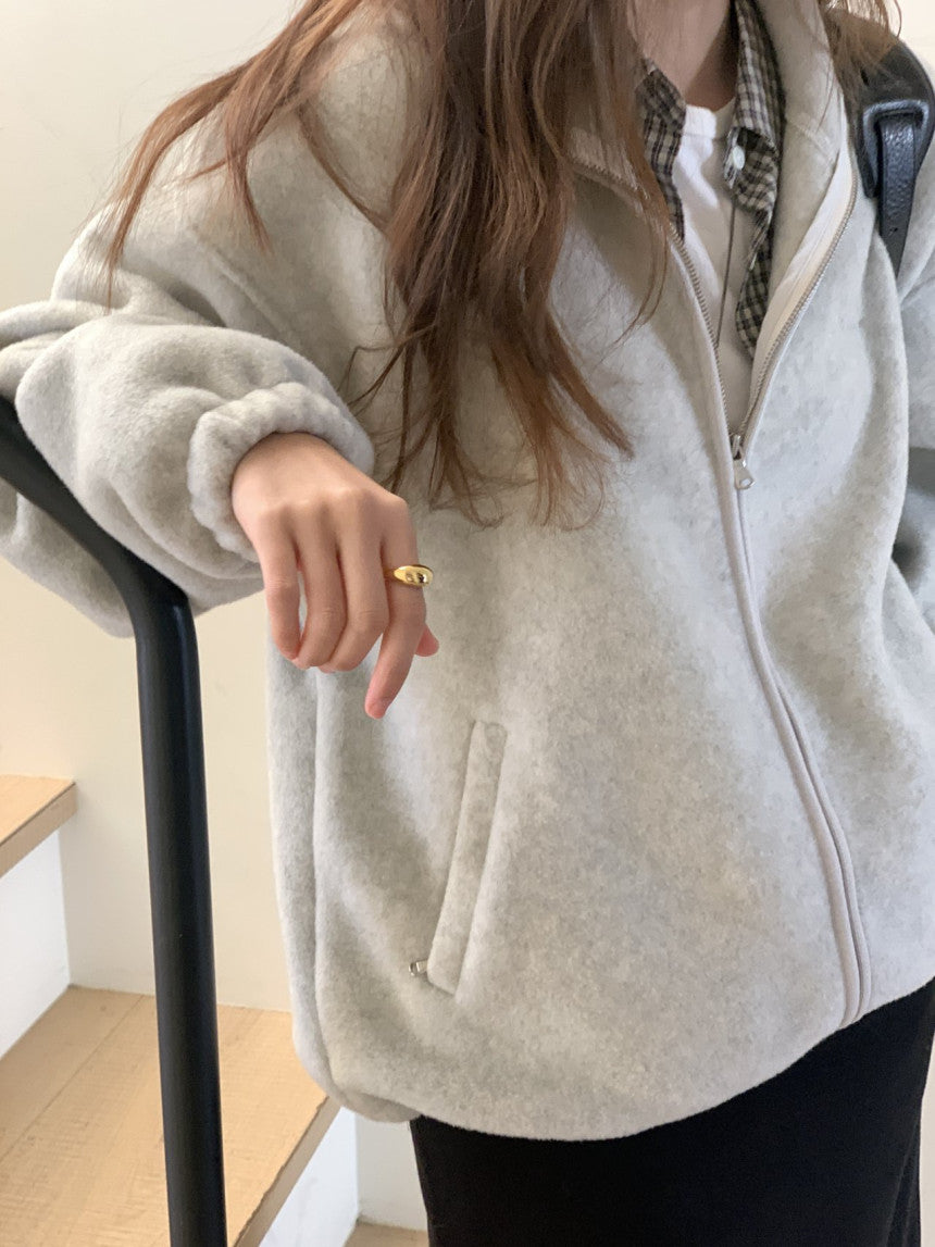 Luzern fleece zip up&pants-3col