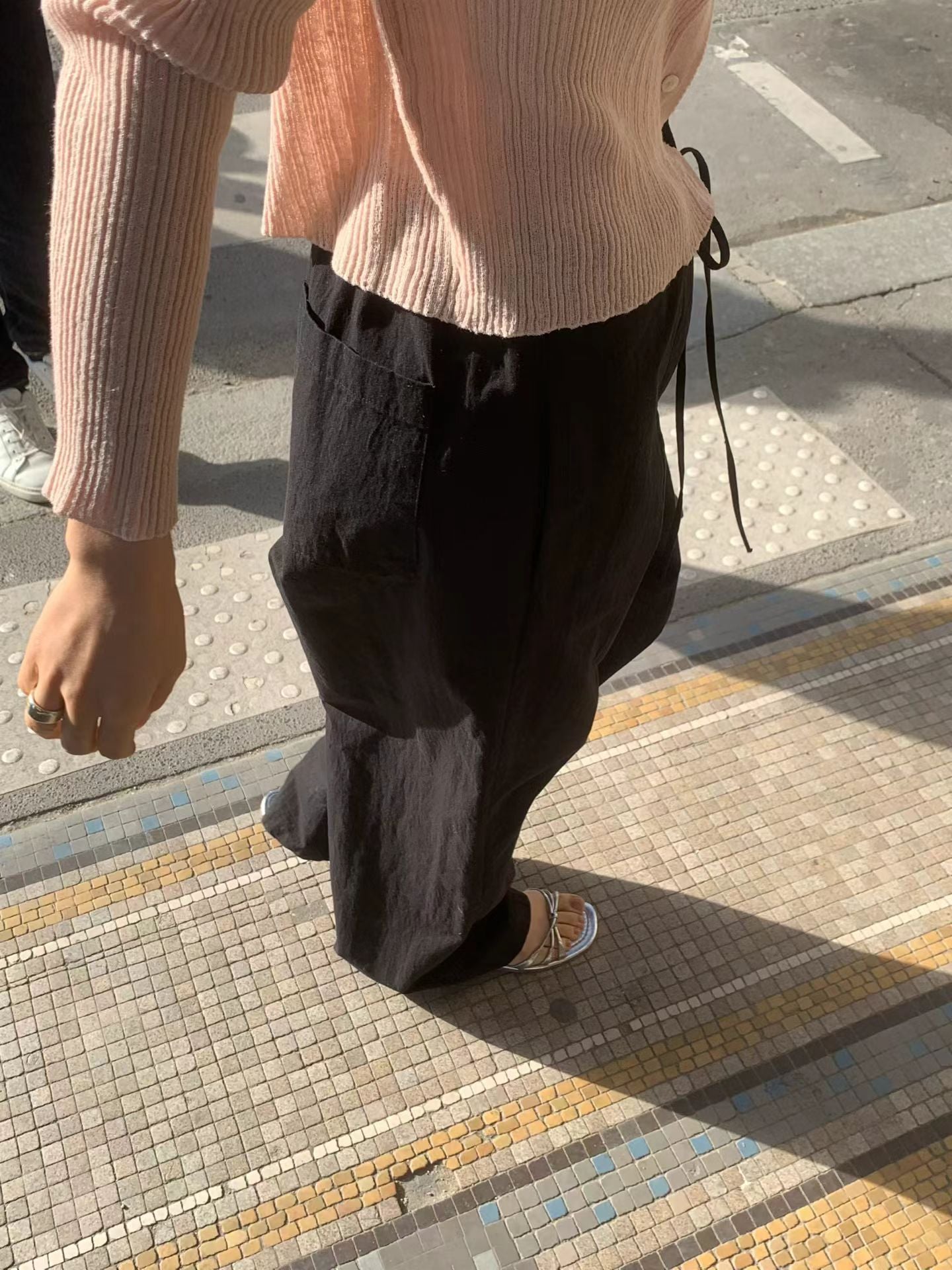 Ounce code string pants-3col