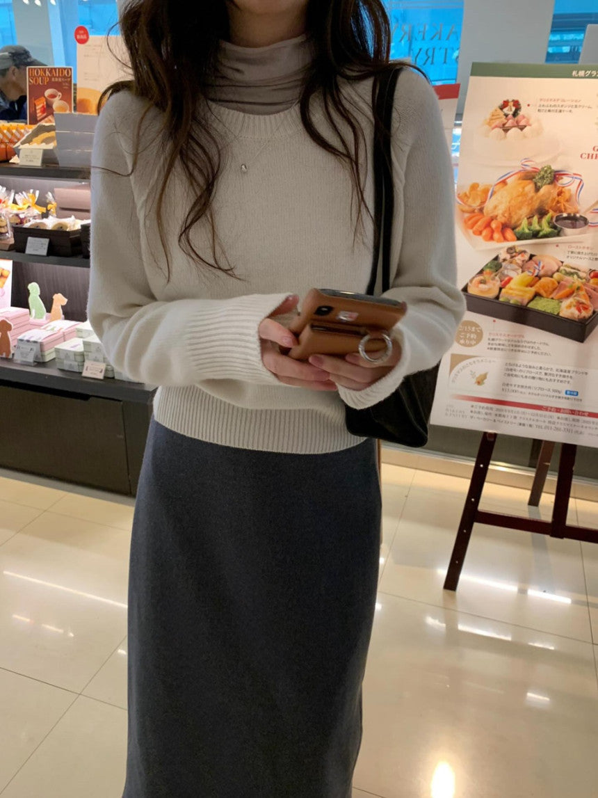 wool reglan knit-4col