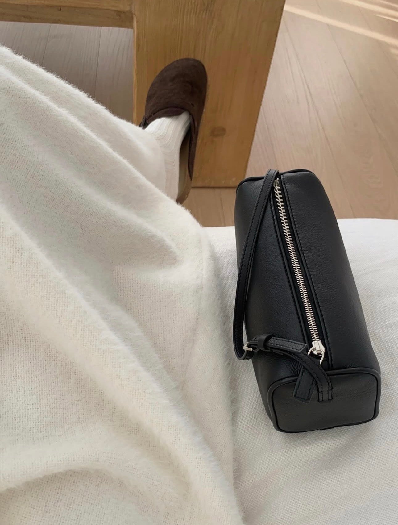 liter sana fur flare skirt-2col