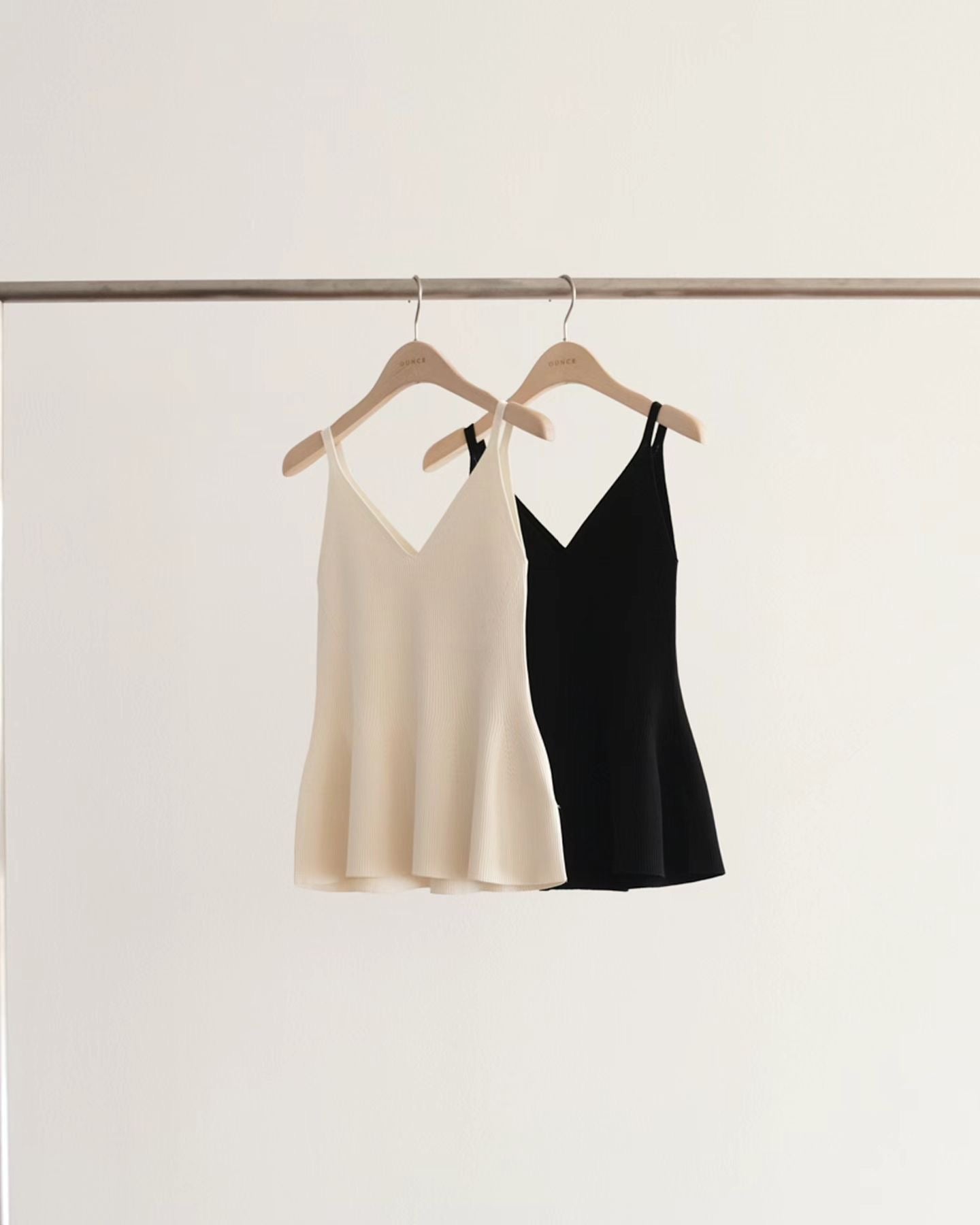 Ounce rib slim knit-2col