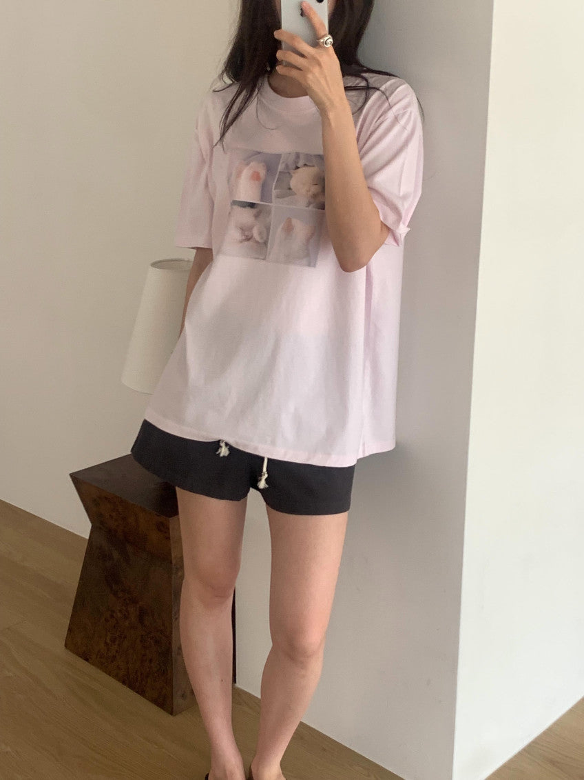 Faded shorts-3col