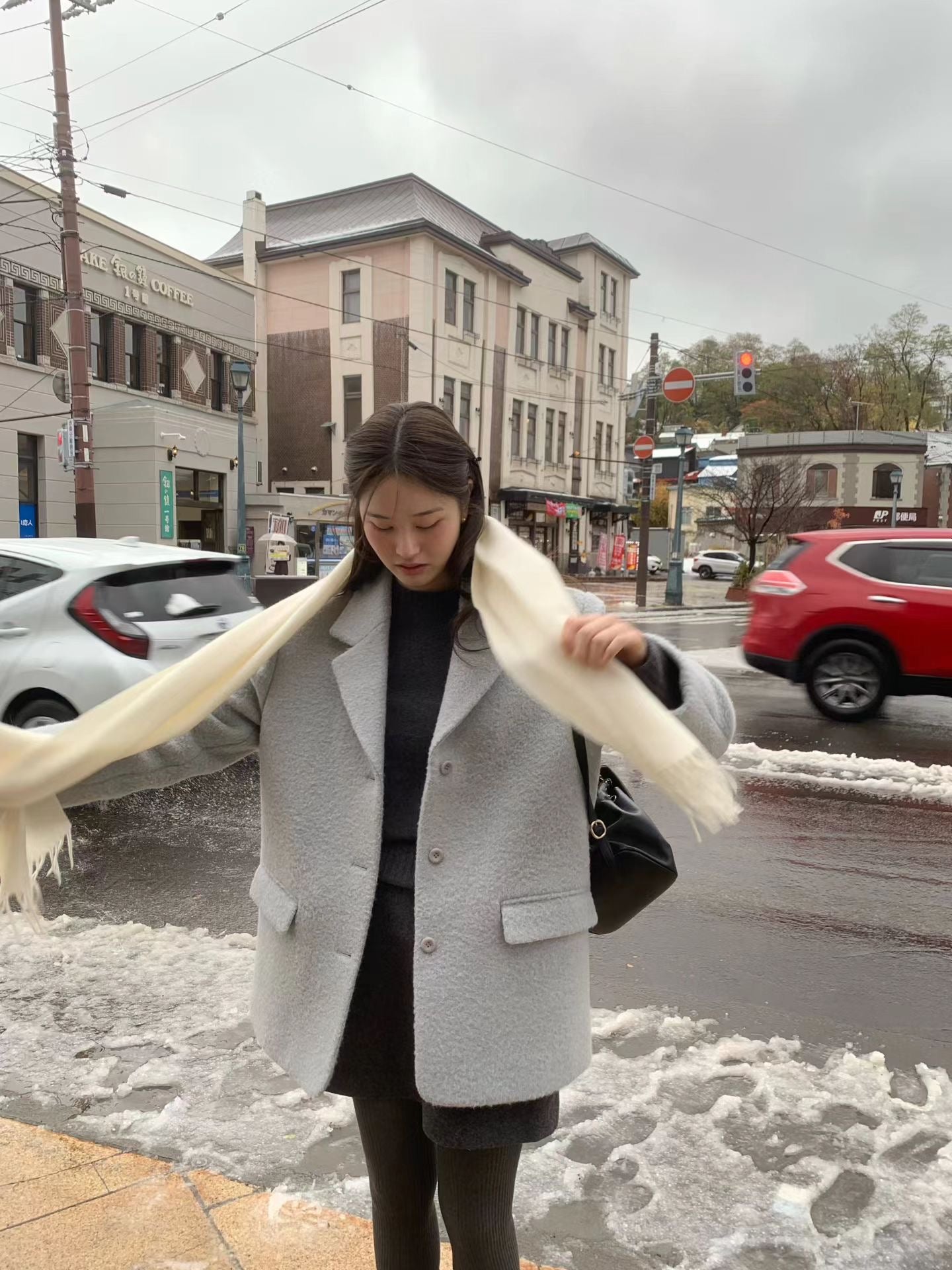 Ounce lily alpaca jacket-3col