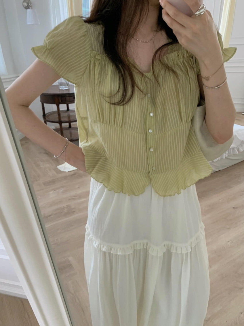 Oreo blouse-3col