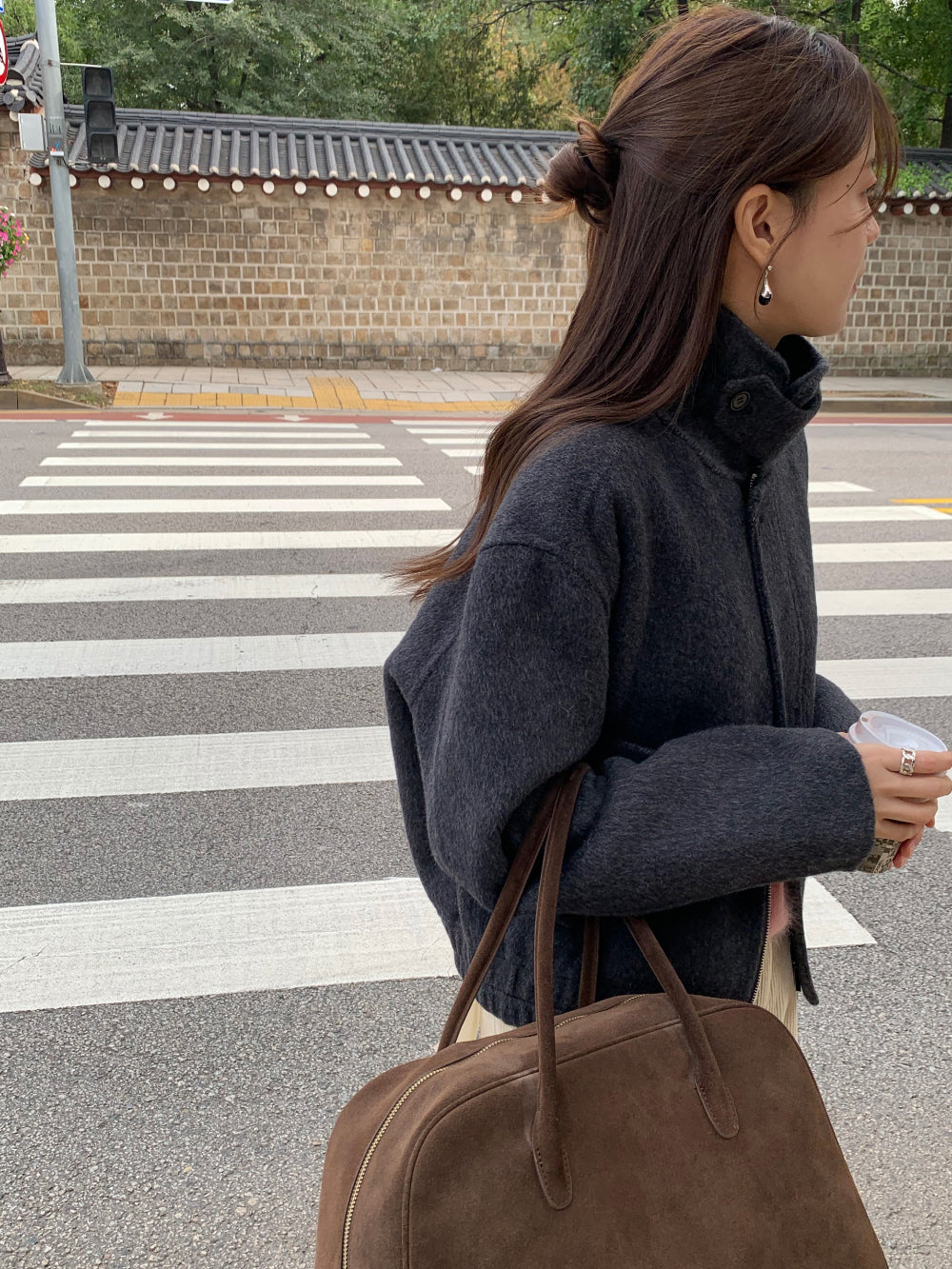 coco handmade short jacket-3col