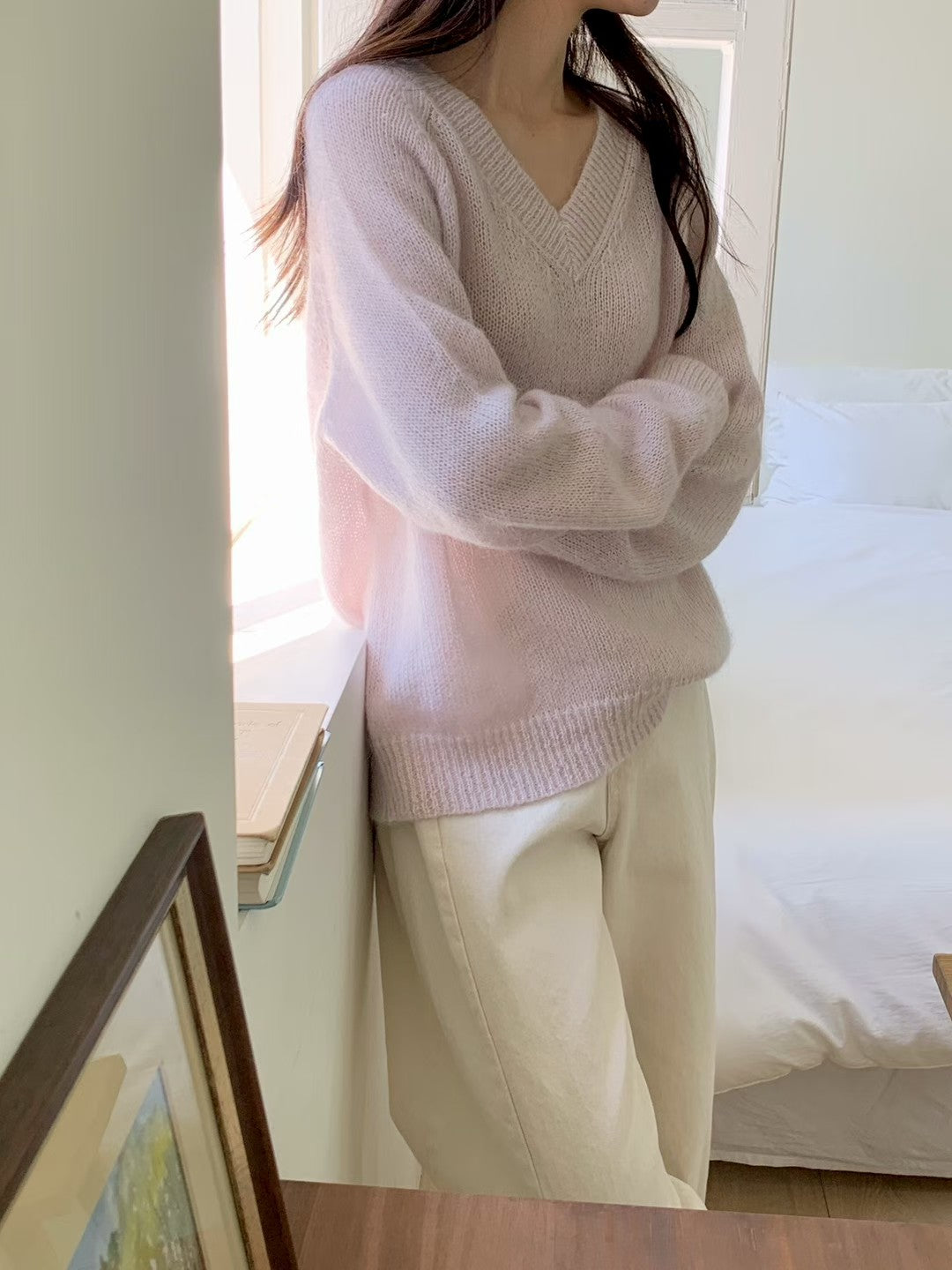 Blasom Mohair knit-4col