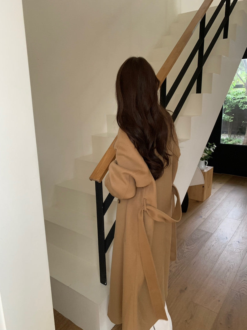 即納 riette nhoa long handmade coat