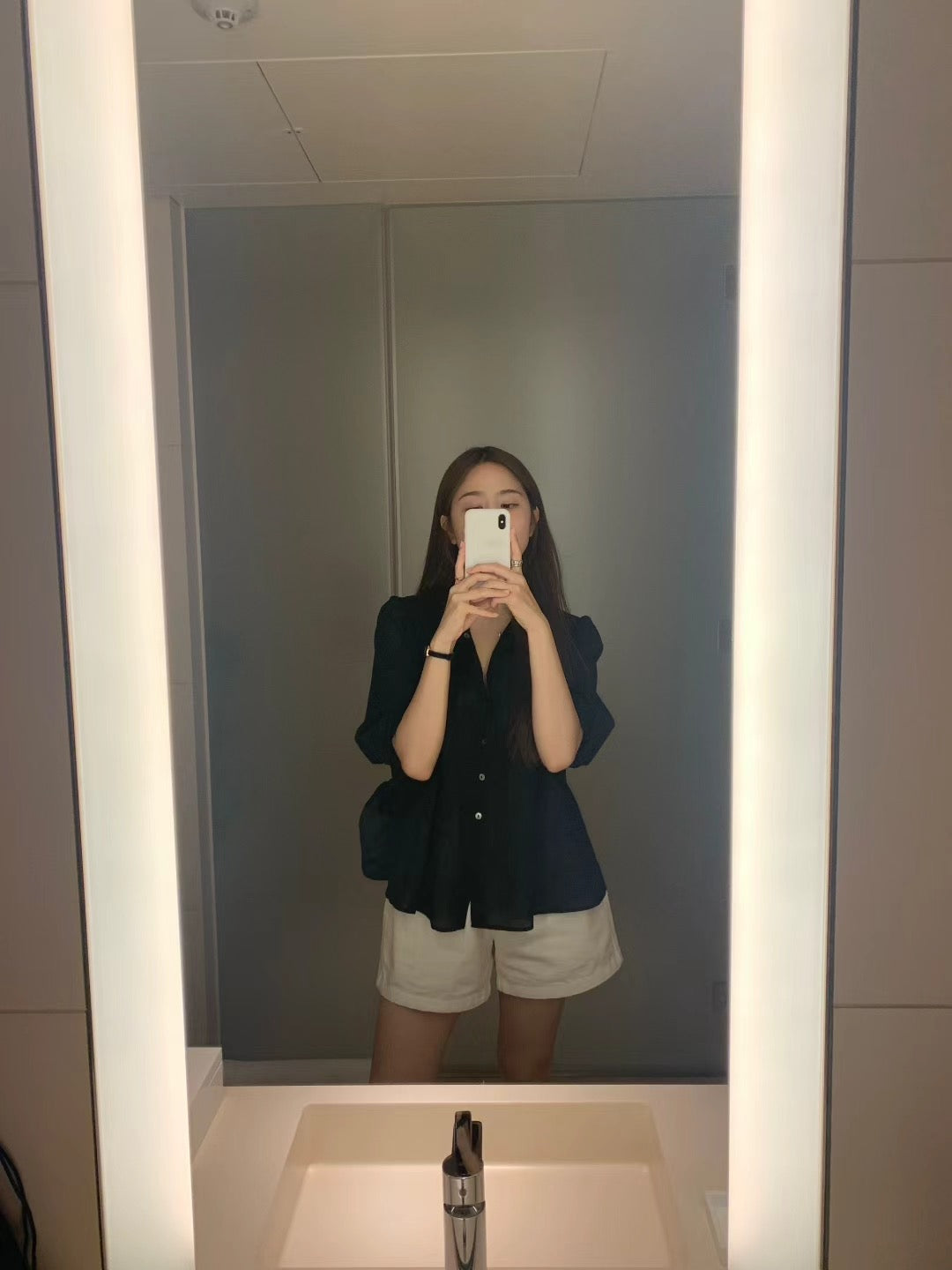 Ounce bone lace blouse-2col