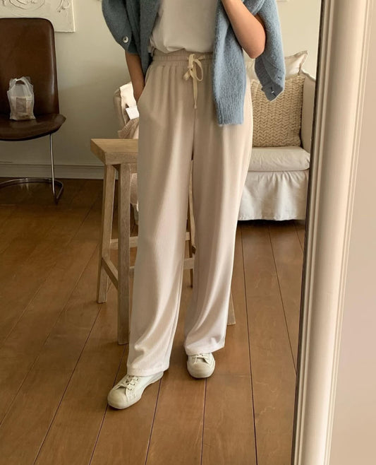 winter gimo Relaxed pants-4col