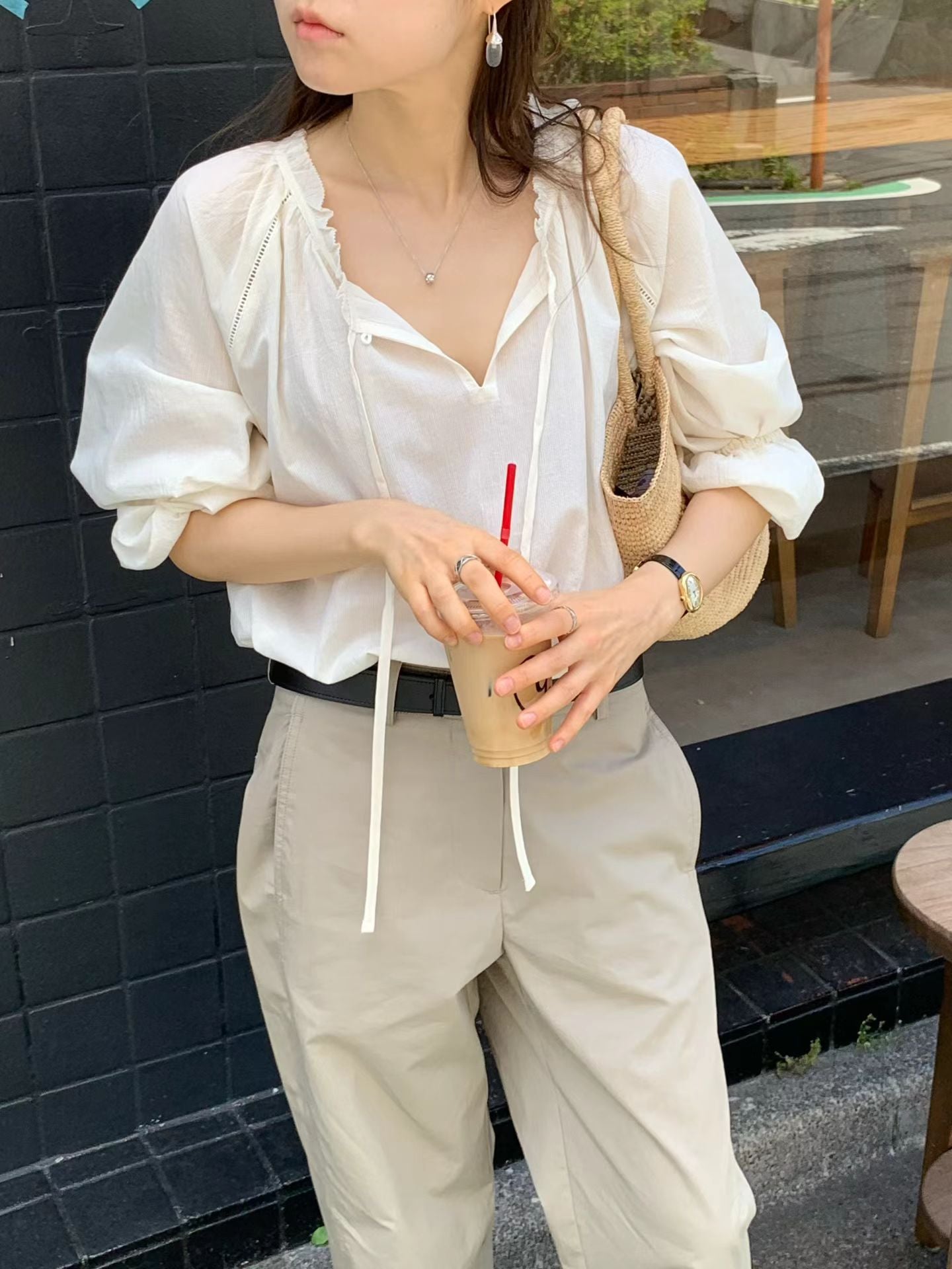 Ounce stitch pants-2col