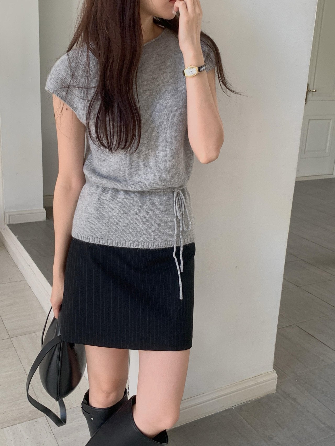 Fox belt knit-3col
