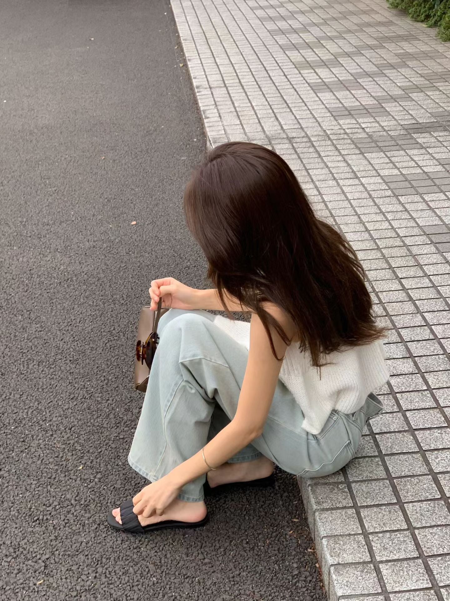 230即納 Ounce ria satin slippers