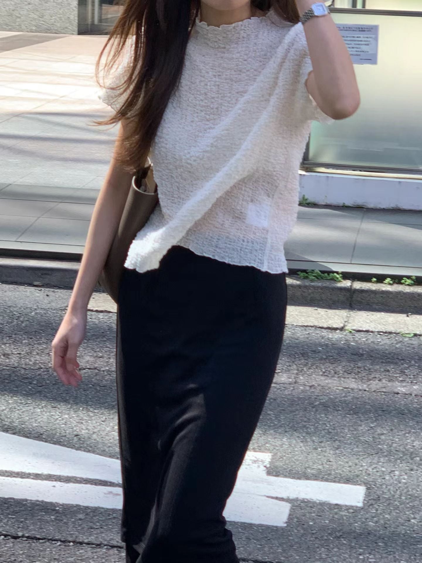 Ounce cloud wrinkle blouse-3col