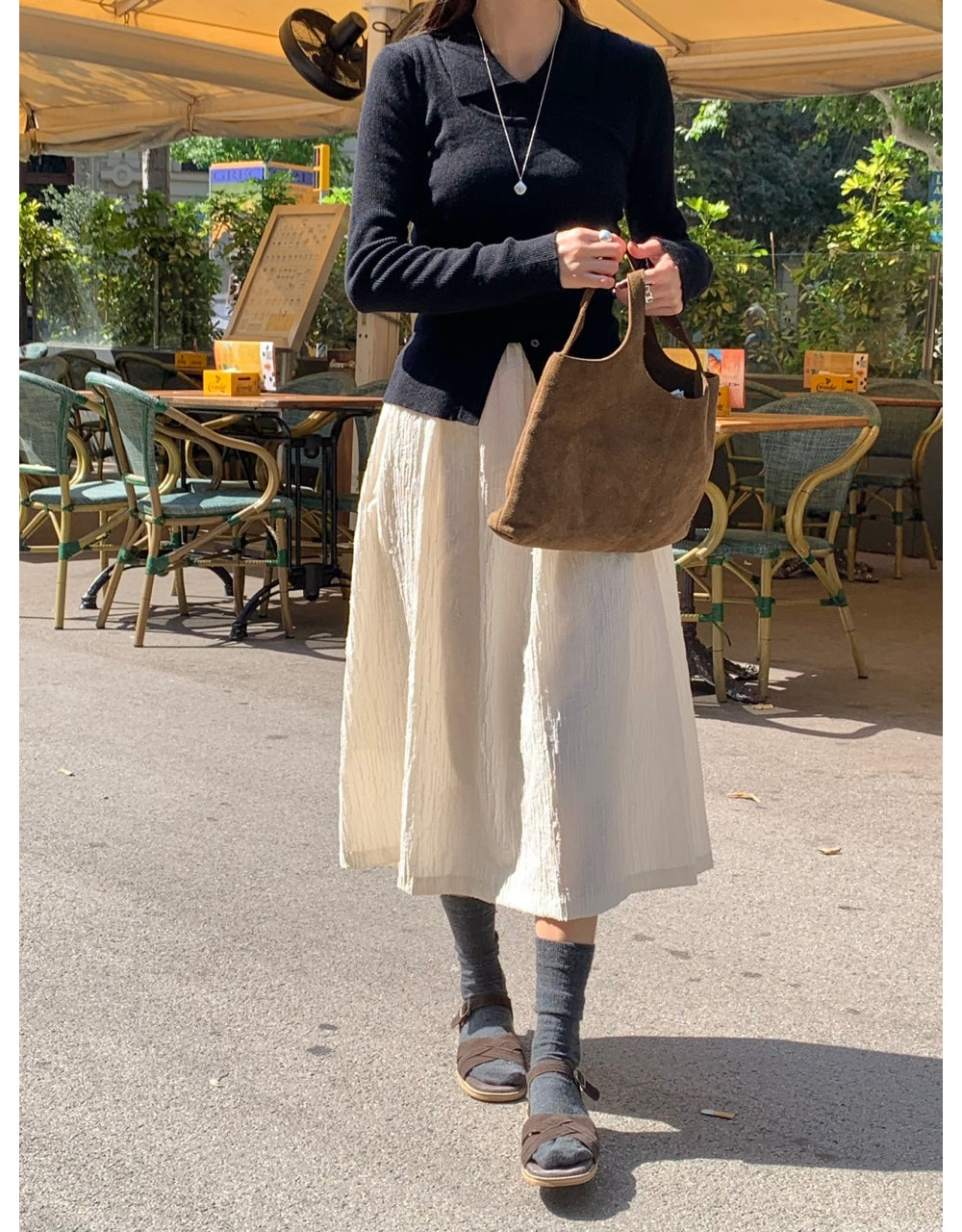 chocolat skirt-2col