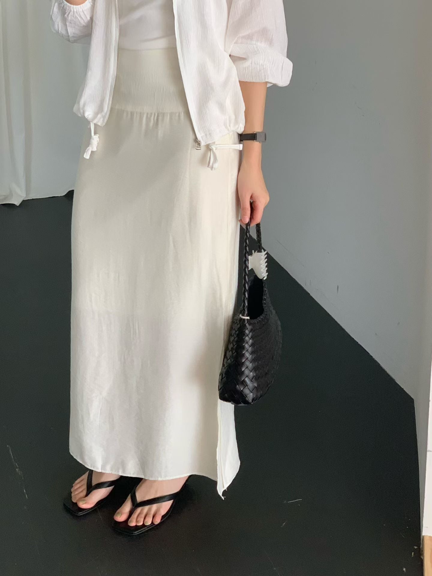 Luche open skirt-3col