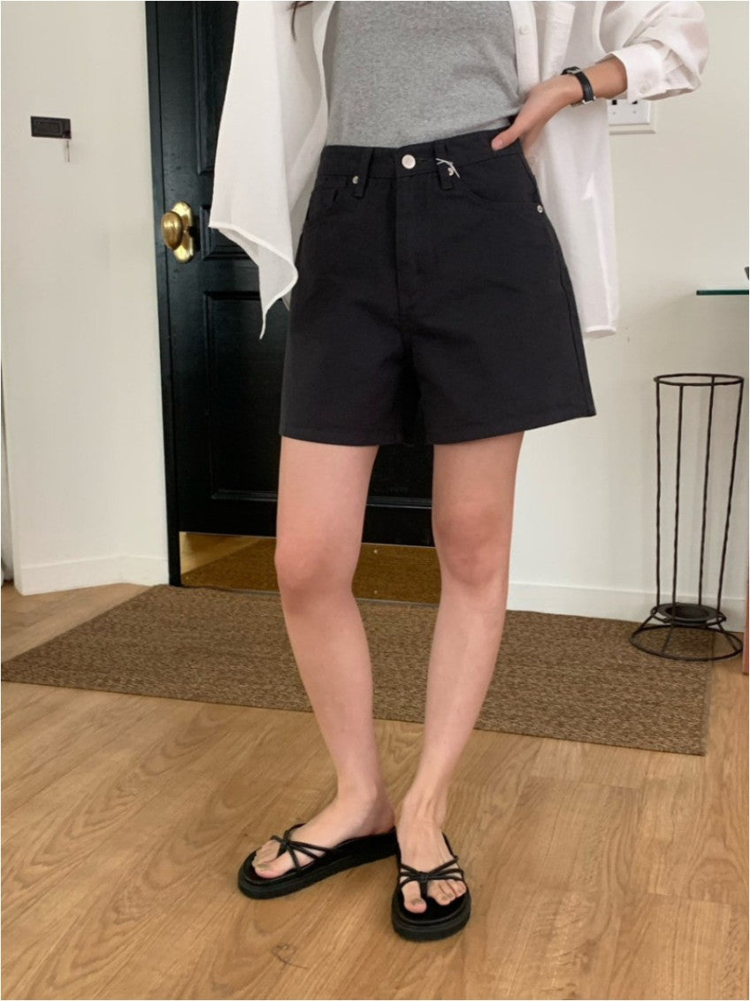 Millie cotton shorts-3col