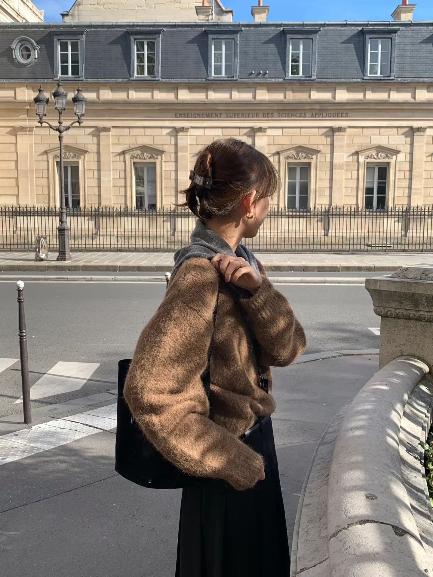 Ounce hey pleats skirt-2col