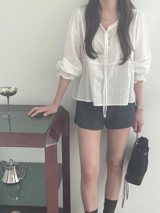 Mandarin blouse