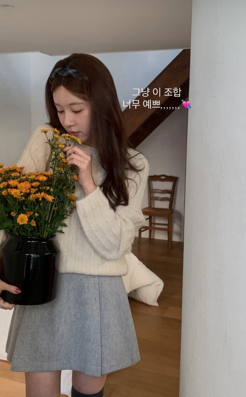 Felly 2way cardigan-3col