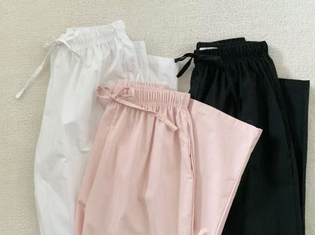 Mive washa banding pants-4col