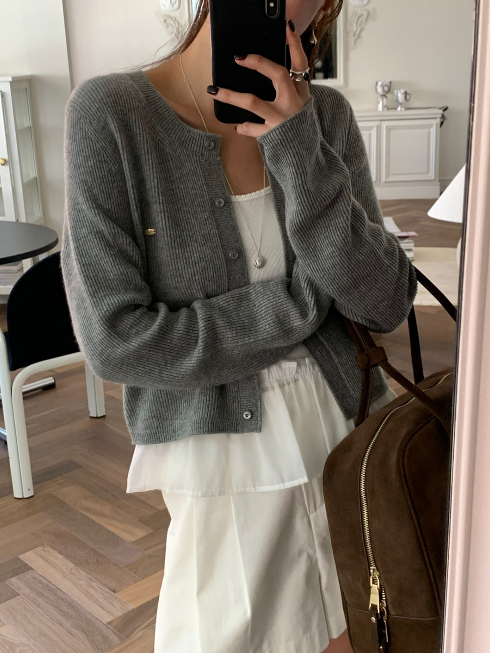 Kushi cardigan-4col