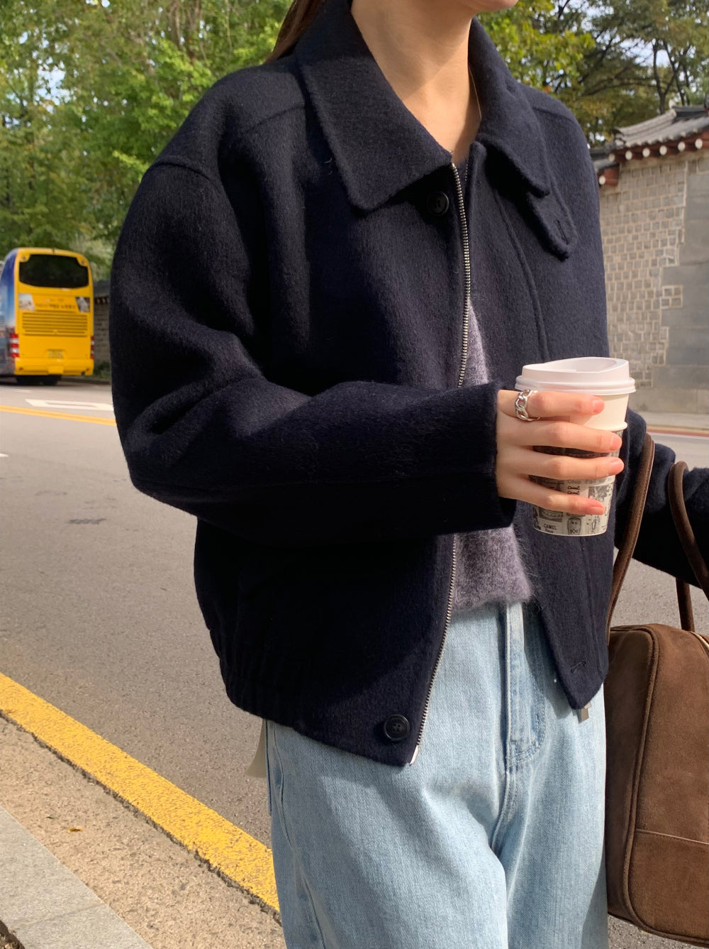 coco handmade short jacket-3col