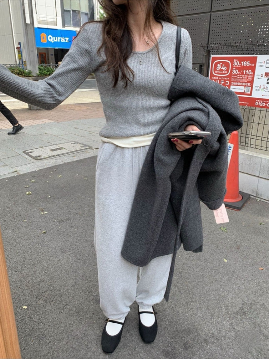 Sell fleece jogger pants-3col