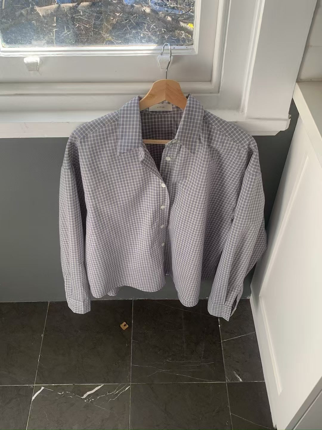 liter smith check shirt