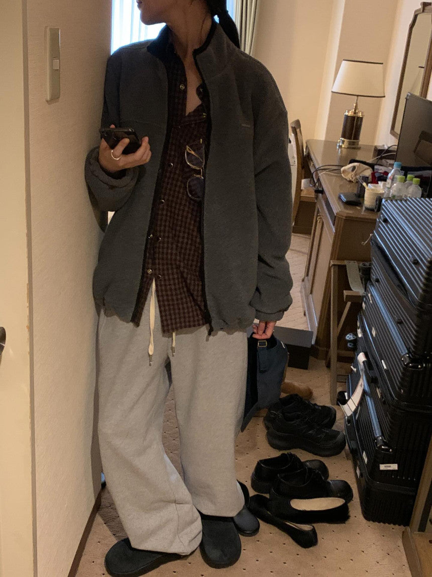 Jade check shirt-3col