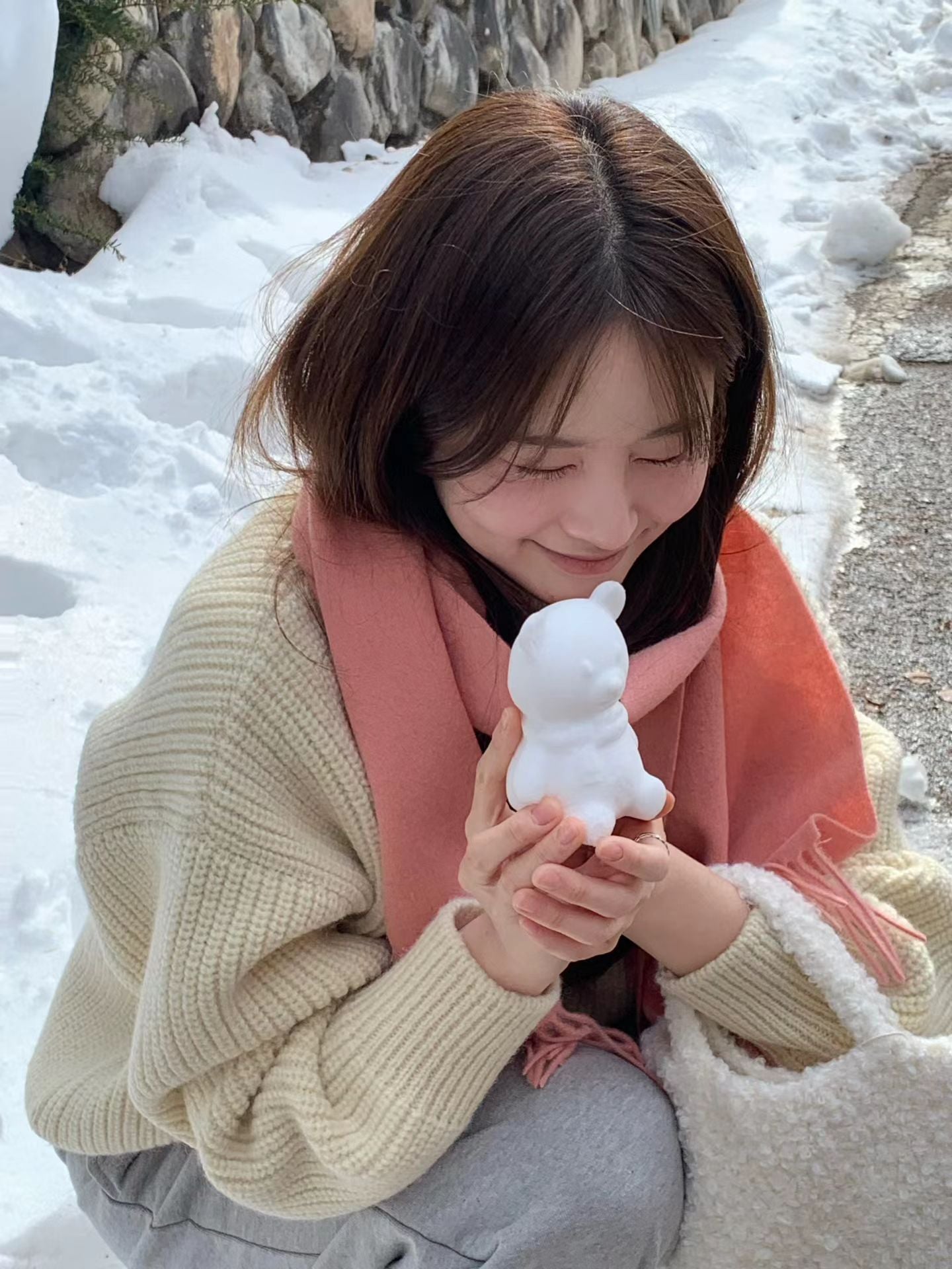 Ounce soft wool muffler-10col