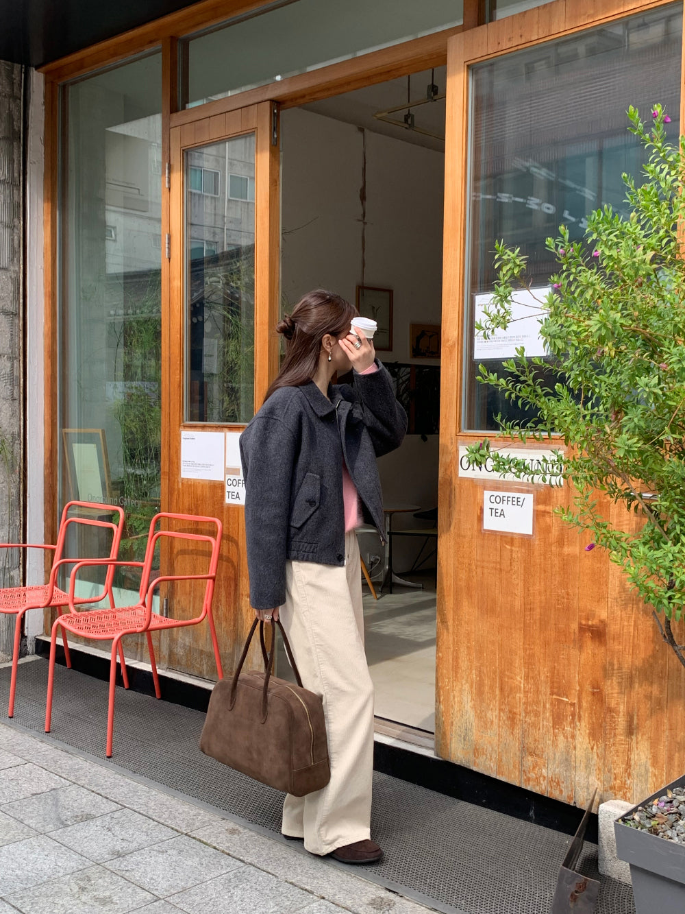 coco handmade short jacket-3col