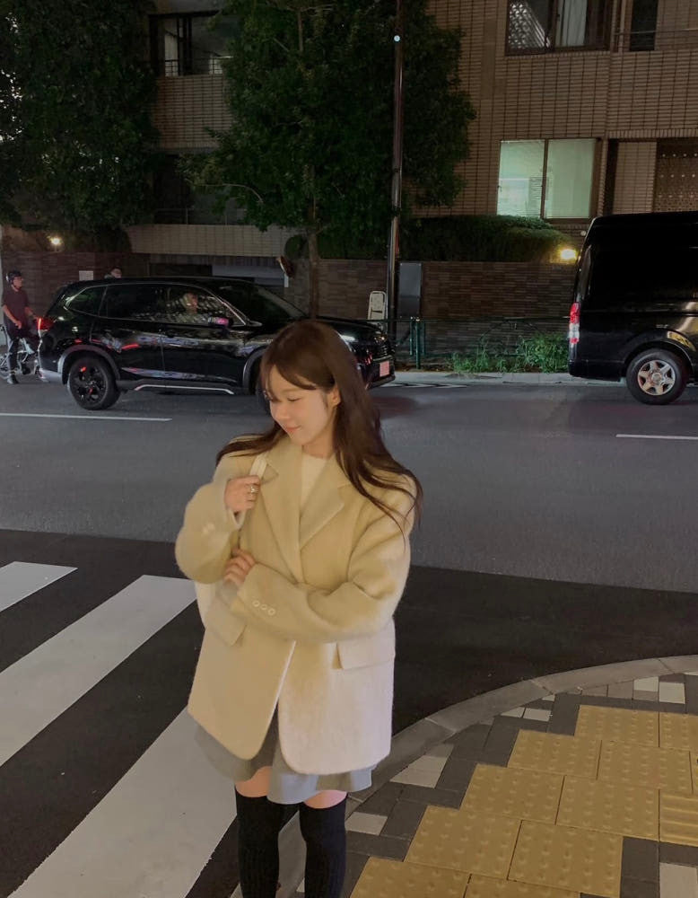 Justin wool jacket-2col