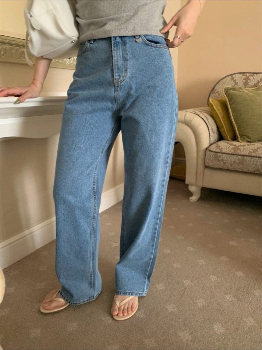 xxs,xs,s即納 Ocean straight denim/ショート丈あり