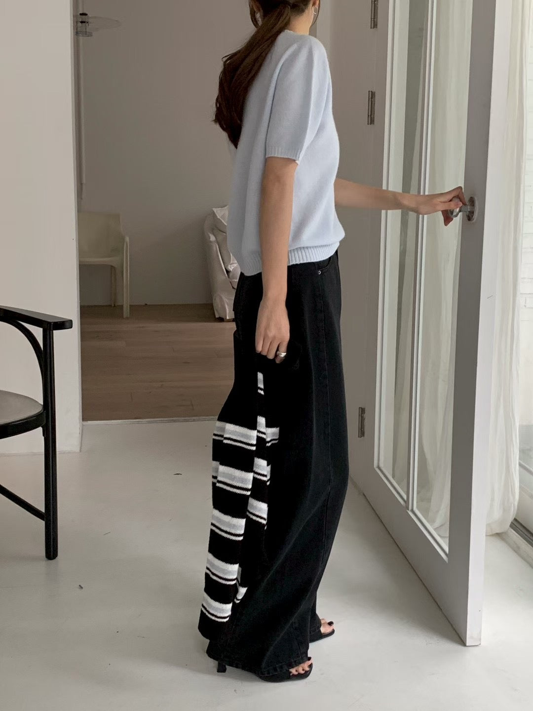 Room  and half wholega knit-6col
