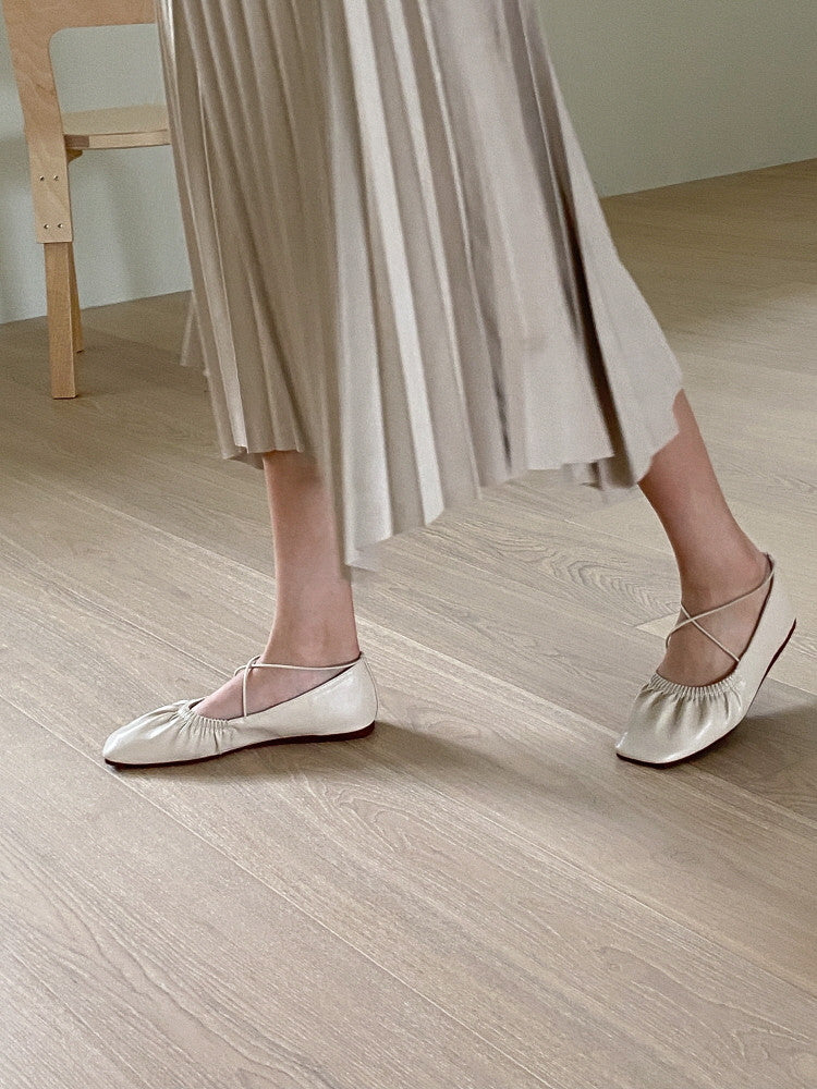 soft shirring flat