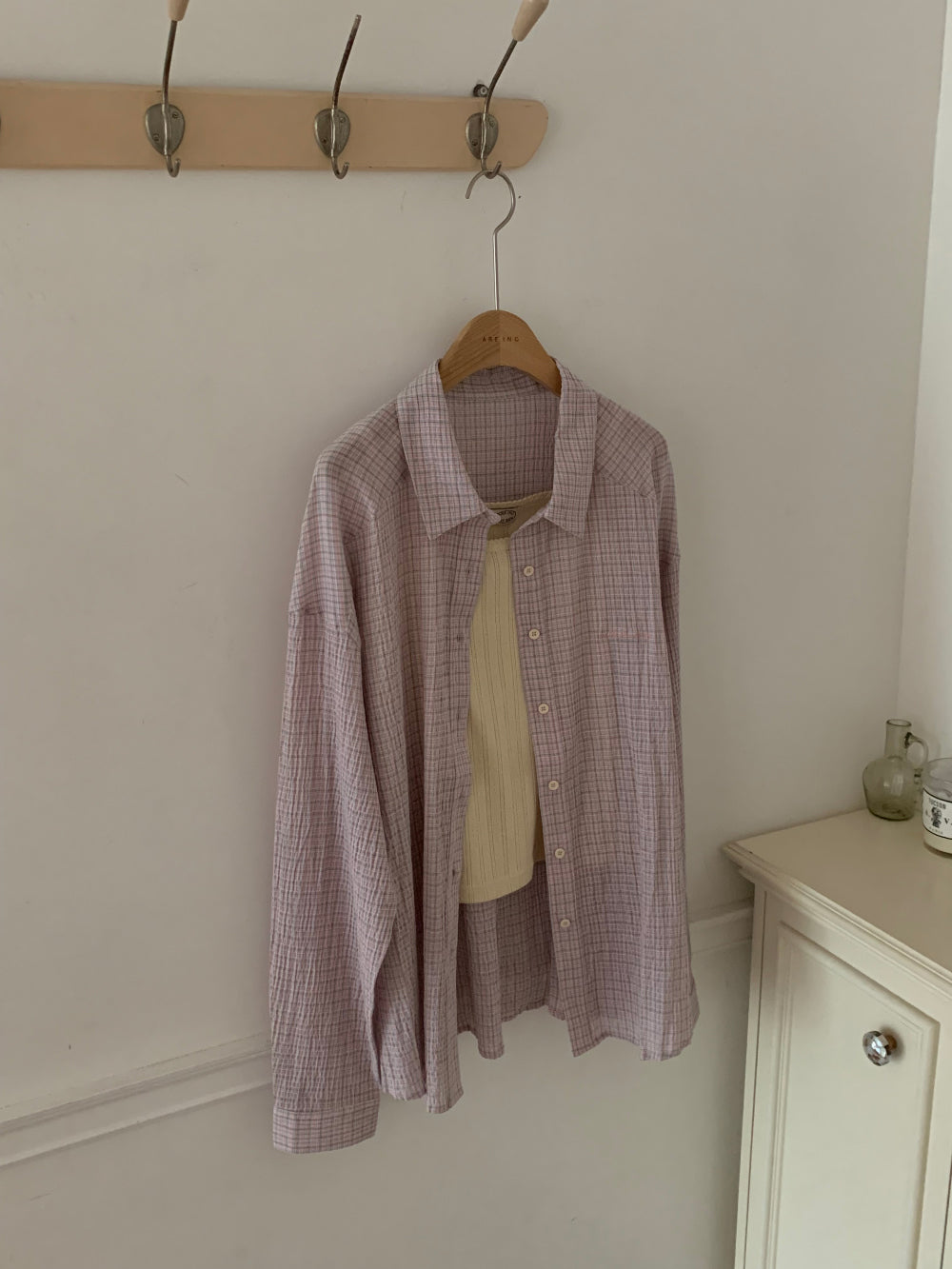 mose check shirt-3col