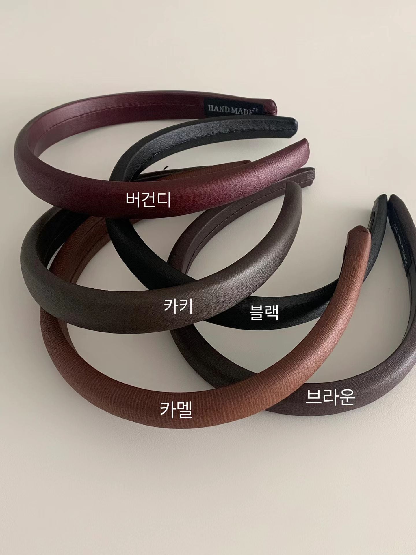 Leather headband