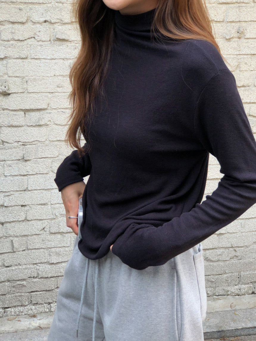 Ria soft turtleneck T-4col