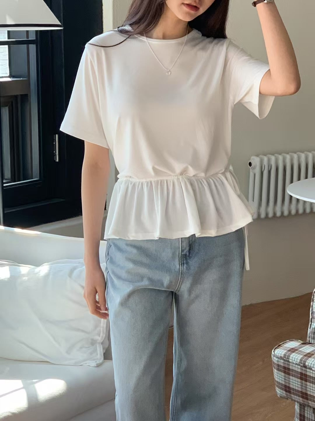 Billy Layered Frill half T-4col