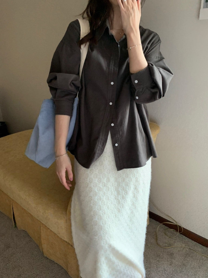 maki gimo washing shirt-3col