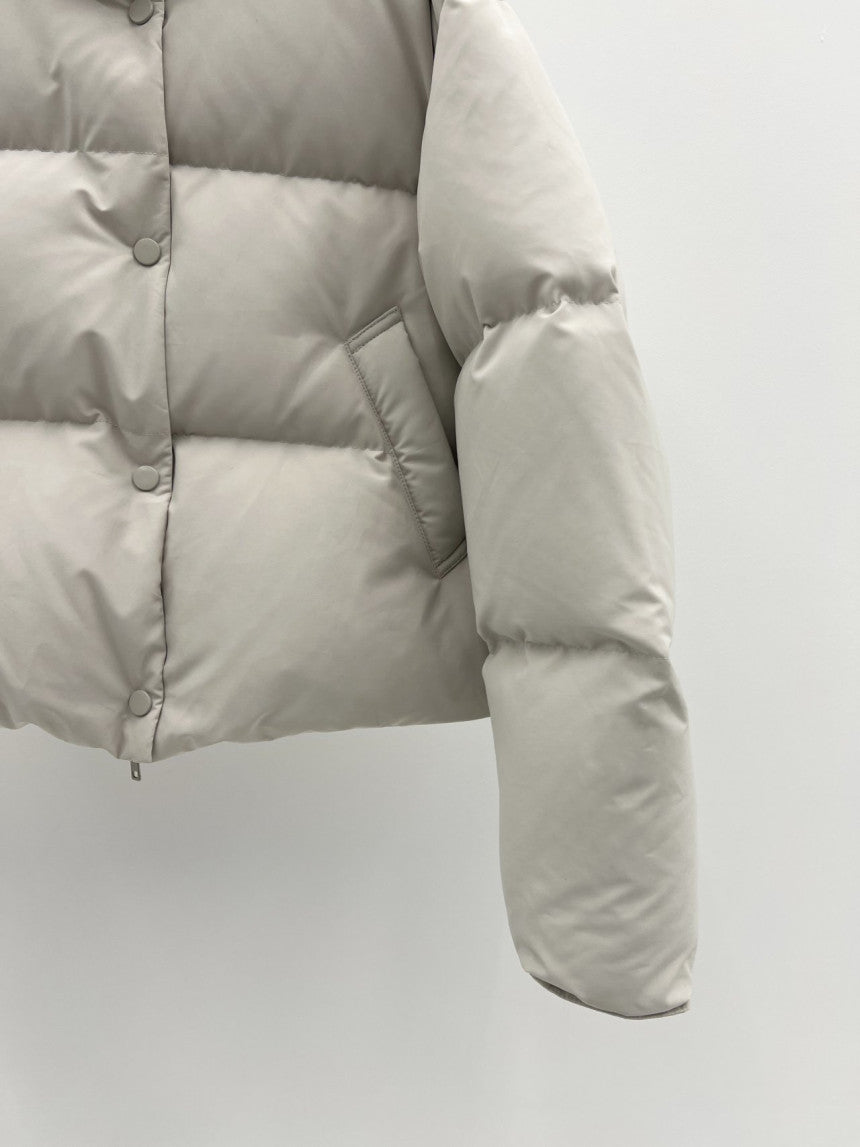 Basel duckdown short padding-3col