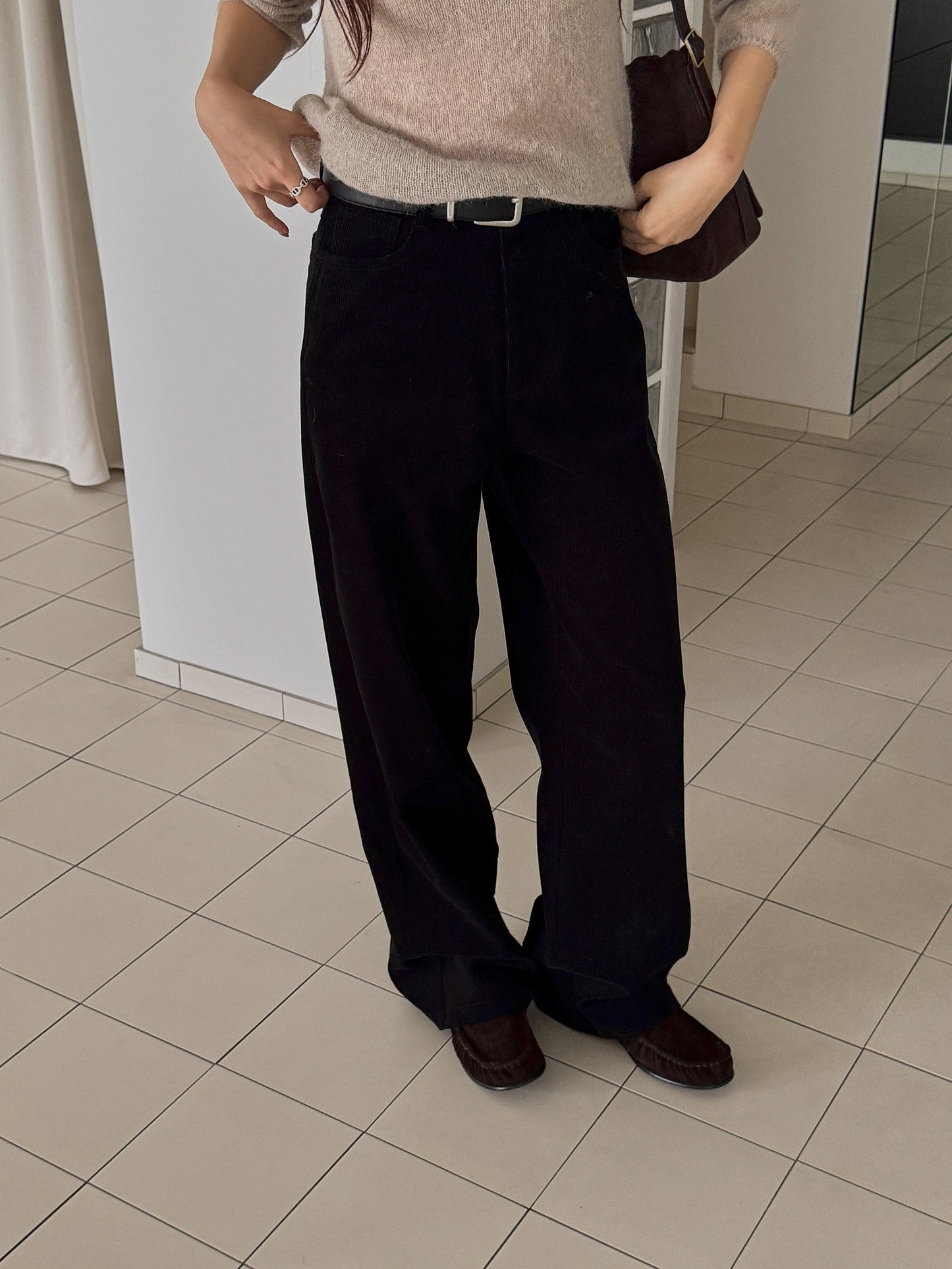 Tilber corduroy pants-3col/ショート丈あり