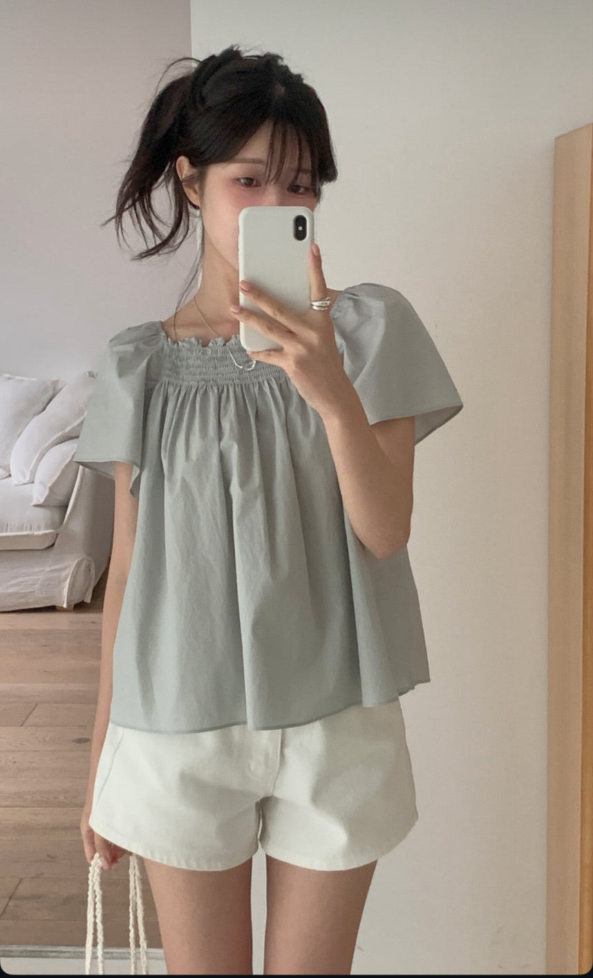 Yuko blouse-4col