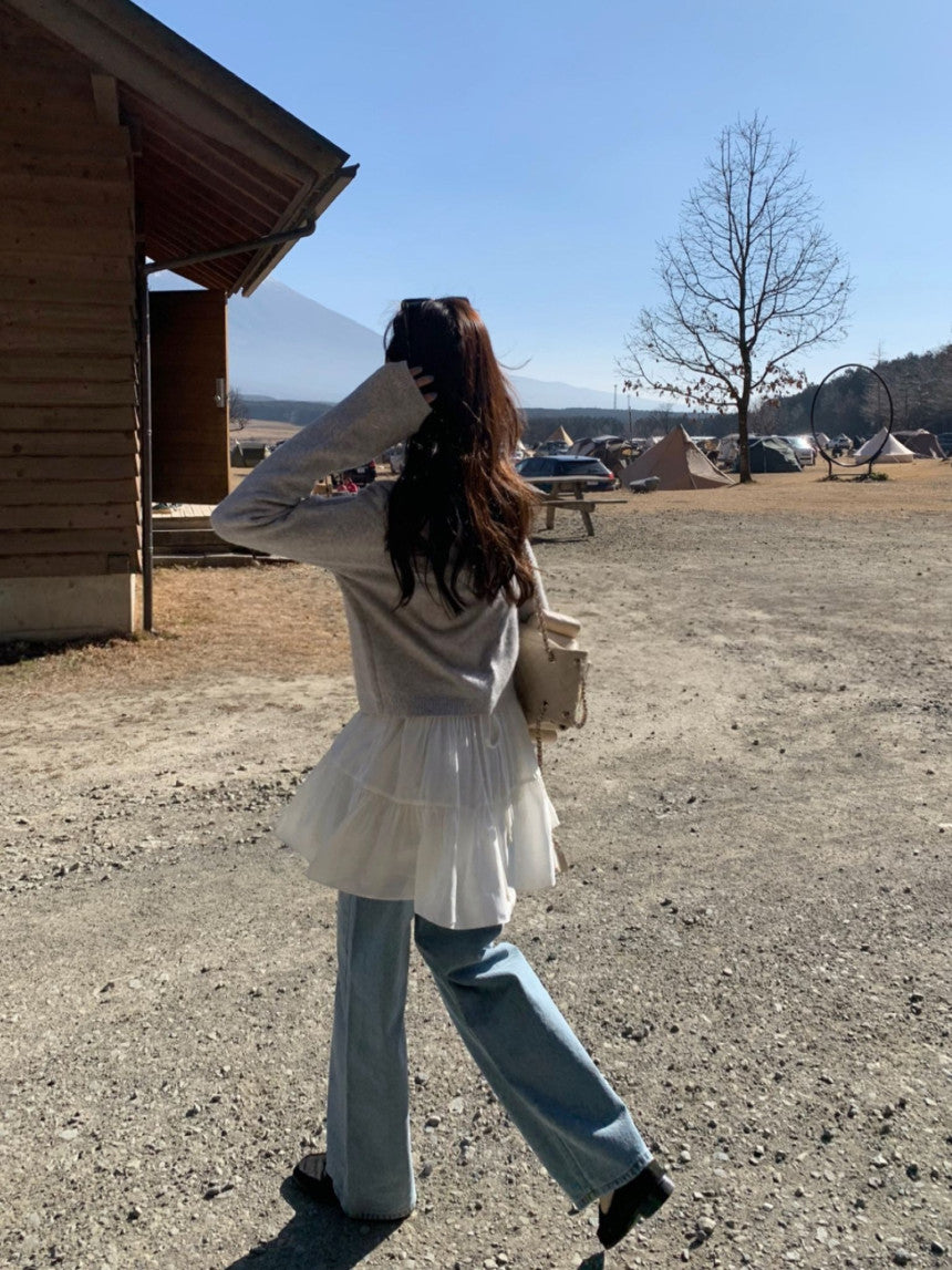 即納 Heart frill onepiece