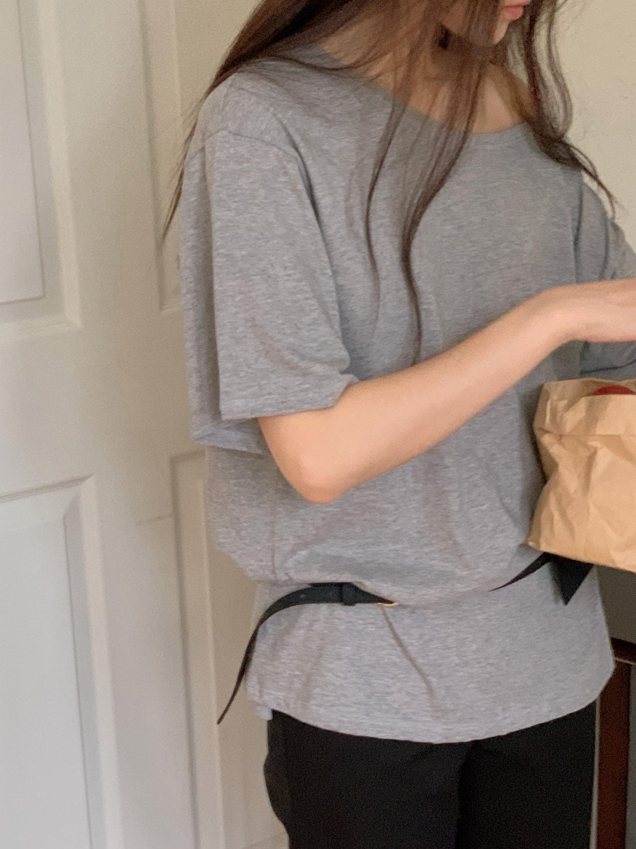 Off-shoulder T-4col