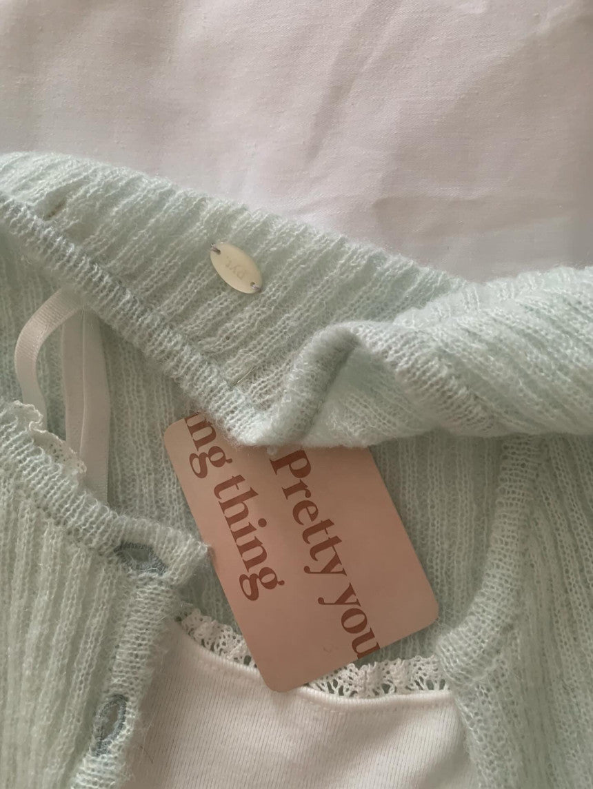 Raul rib cardigan-3col