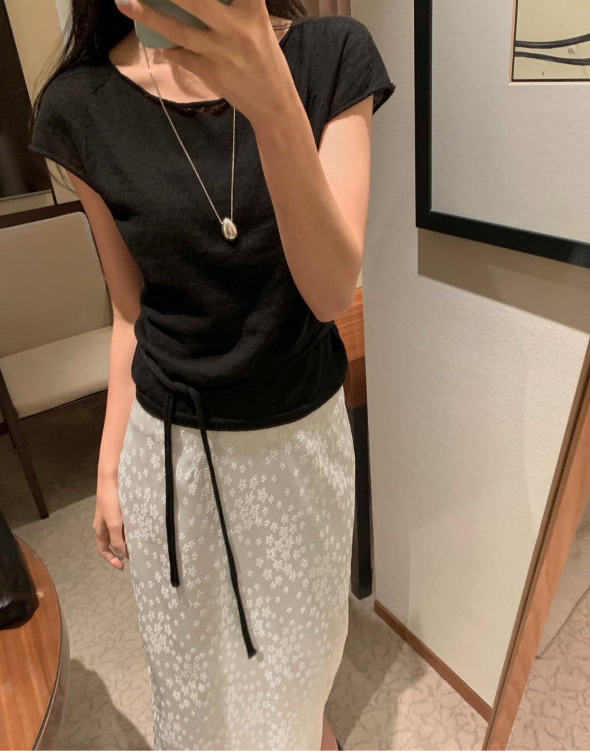 lin wholegarment knit-3col