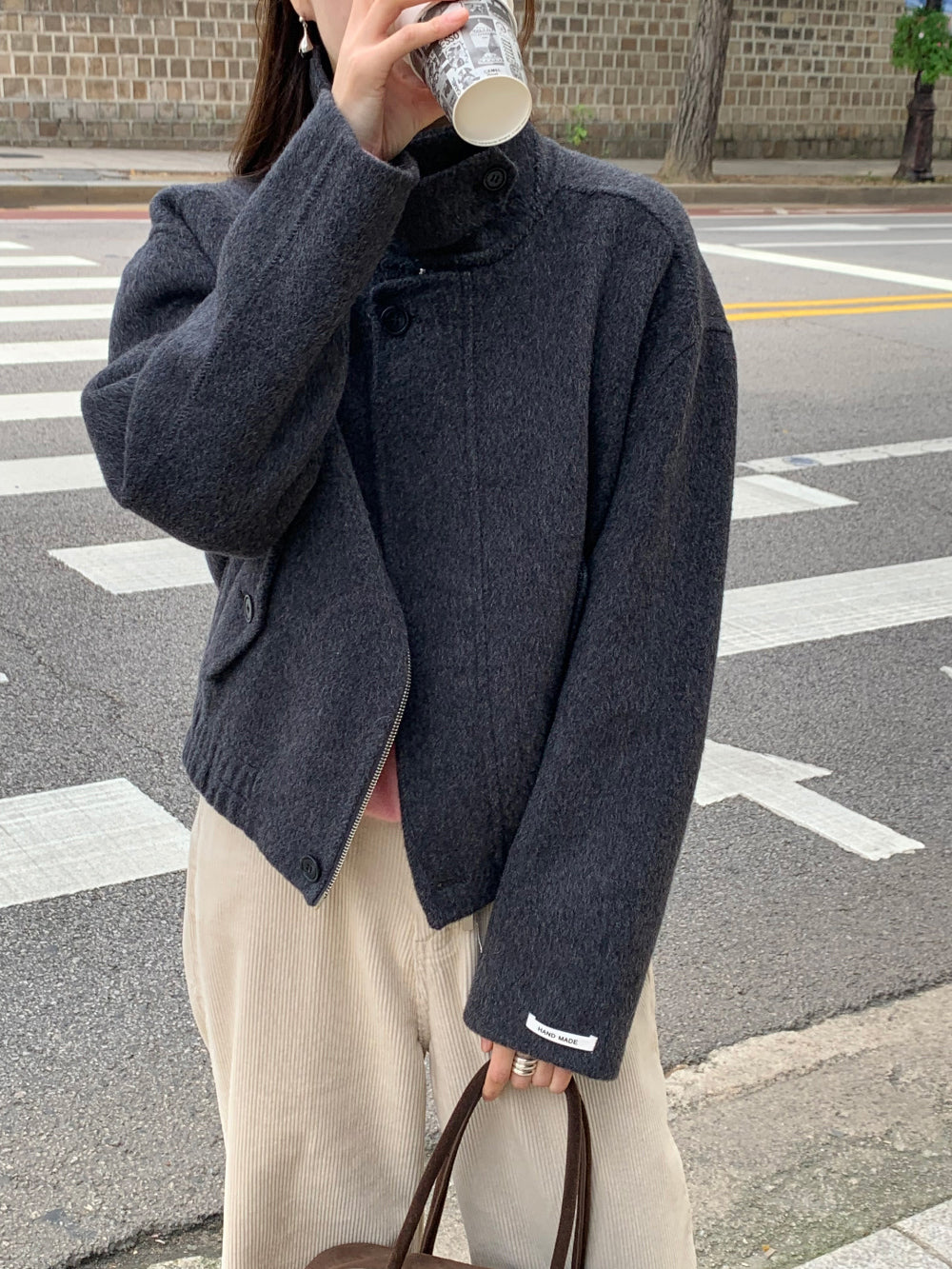 coco handmade short jacket-3col